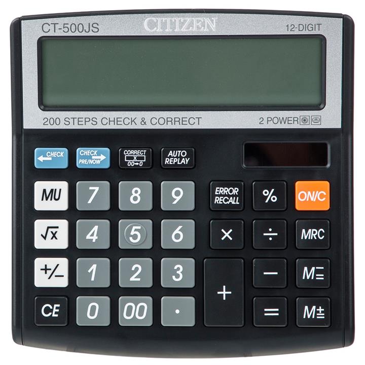 ماشین حساب سیتیزن مدل CT-500JS Citizen CT-500JS Calculator